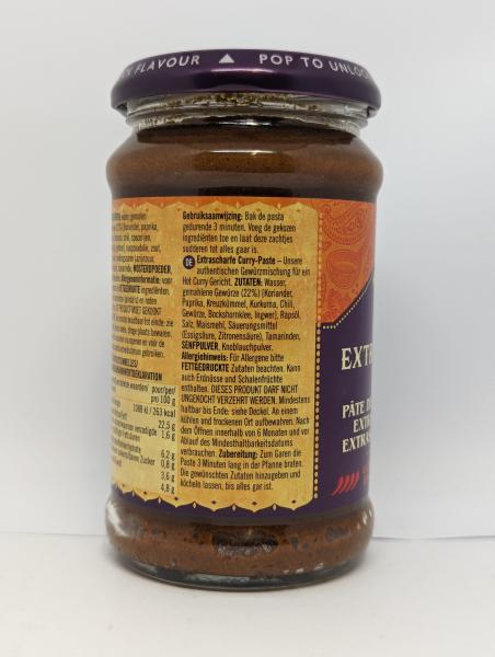 Pataks Extra Hot Curry Paste 283g